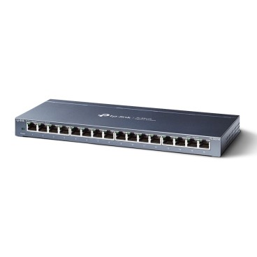 TP-Link TL-SG116 commutateur réseau Non-géré Gigabit Ethernet (10 100 1000) Noir