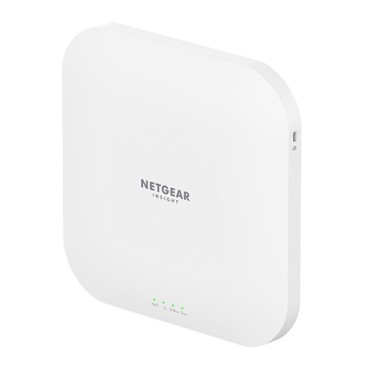 NETGEAR Insight Cloud Managed WiFi 6 AX3600 Dual Band Access Point (WAX620) 3600 Mbit s Blanc Connexion Ethernet, supportant