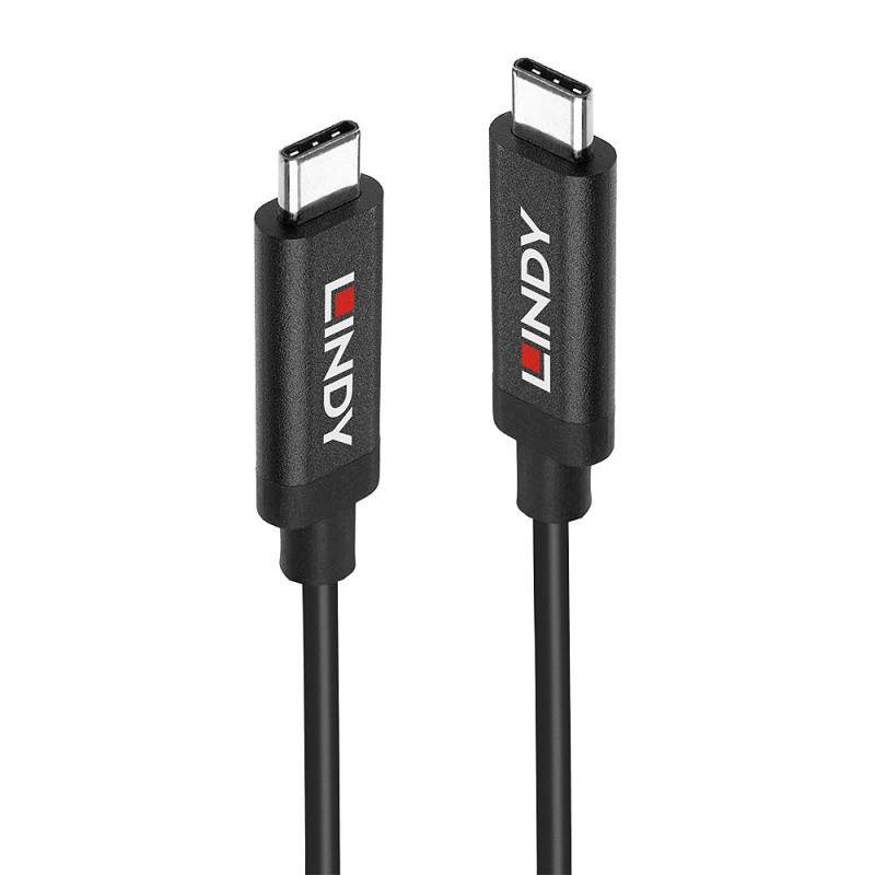 Lindy 43308 câble USB USB 3.2 Gen 2 (3.1 Gen 2) 5 m USB C Noir