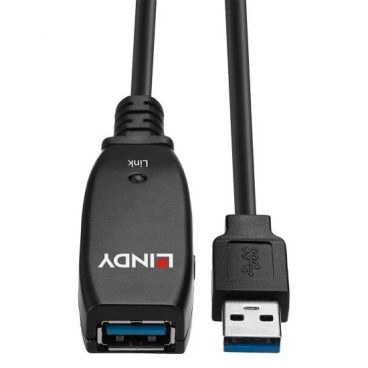 Lindy 43353 câble USB USB 3.2 Gen 1 (3.1 Gen 1) 3 m USB A Noir