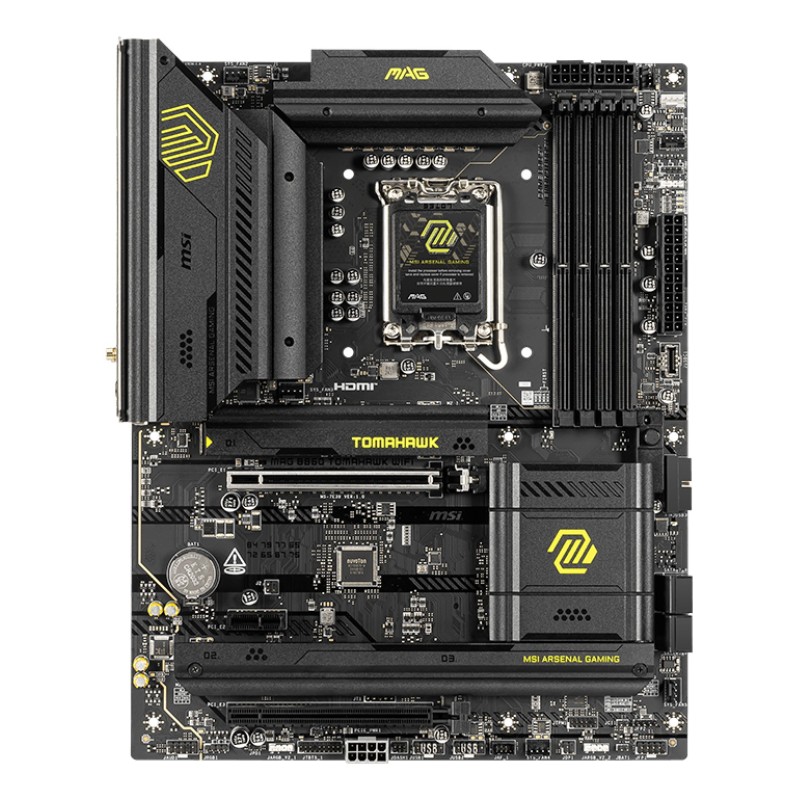 MSI MAG B860 TOMAHAWK WIFI carte mère Intel B860 LGA 1851 (Socket V1) ATX