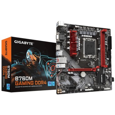 GIGABYTE B760M GAMING DDR4 carte mère Intel B760 Express LGA 1700 micro ATX