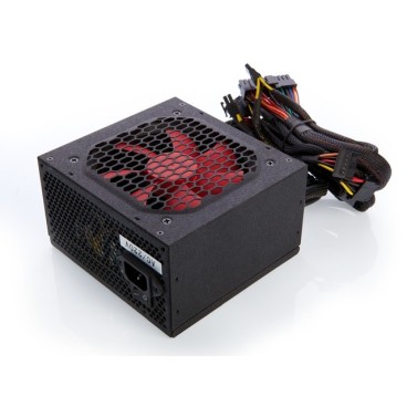 itek DESERT 650 unité d'alimentation d'énergie 650 W 20+4 pin ATX ATX Noir, Rouge