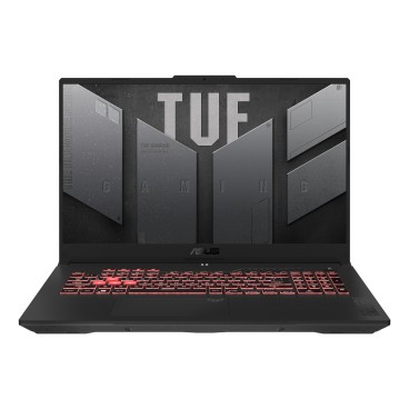 ASUS TUF Gaming A17 FA707NV-HX070W AMD Ryzen™ 5 7535HS Ordinateur portable 43,9 cm (17.3") Full HD 8 Go DDR5-SDRAM 512 Go SSD