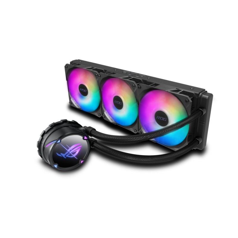 ASUS ROG STRIX LC II 360 ARGB Processeur Refroidisseur de liquide tout-en-un 12 cm Noir