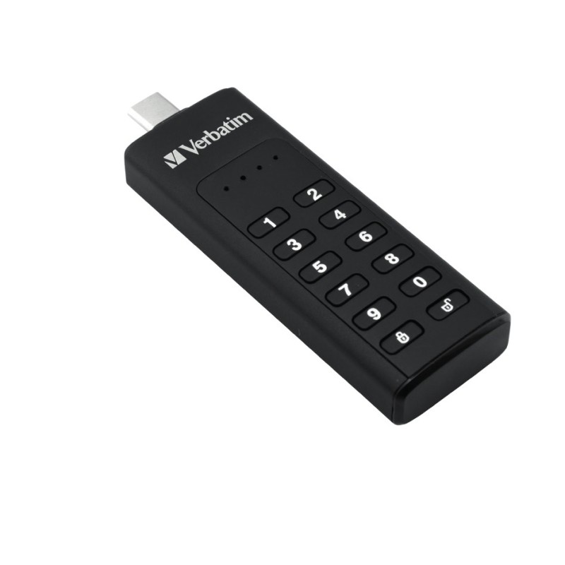 Verbatim Clé USB 64 Go USB-C sécurisé par clavier