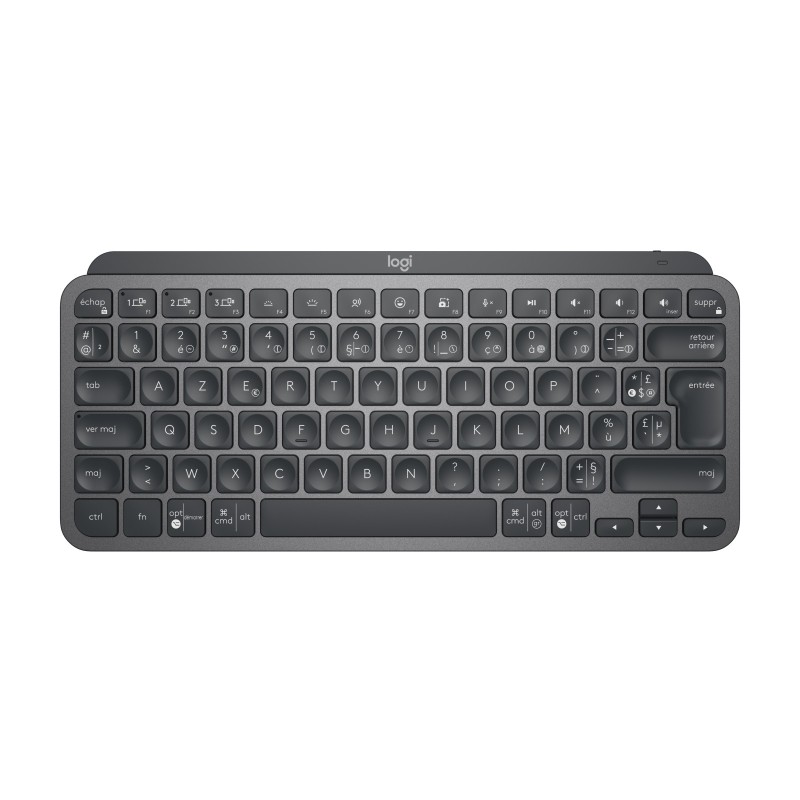 Logitech MX Keys Mini for Business clavier Bureau RF sans fil + Bluetooth AZERTY Français Graphite