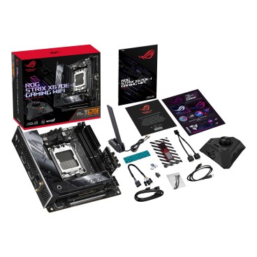 ASUS ROG STRIX X670E-I GAMING WIFI AMD X670 Emplacement AM5 mini ITX