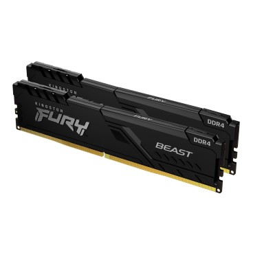 Kingston Technology FURY 32Go 3200MT s DDR4 CL16 DIMM (Kit de 2) 1Gx8 Beast Black