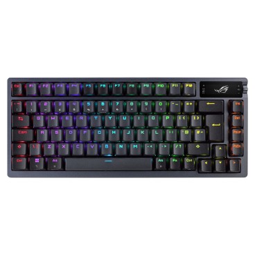 ASUS M701 ROG AZOTH NXRD FR clavier Jouer USB + RF Wireless + Bluetooth AZERTY Français Noir