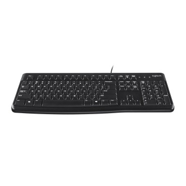 Logitech K120 Corded Keyboard clavier Universel USB AZERTY Français Noir