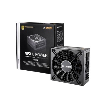 be quiet! SFX L Power unité d'alimentation d'énergie 600 W 20+4 pin ATX Noir