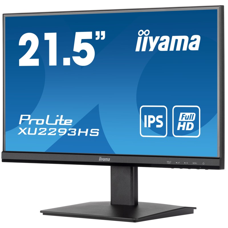 iiyama ProLite XU2293HS-B5 écran plat de PC 54,6 cm (21.5") 1920 x 1080 pixels Full HD LED Noir