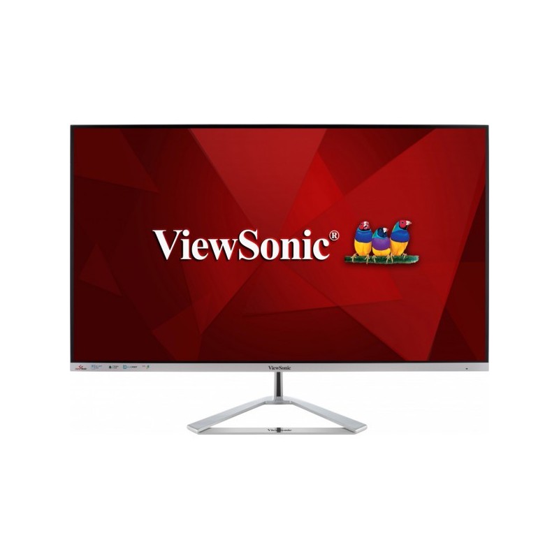 Viewsonic VX Series VX3276-MHD-3 écran plat de PC 81,3 cm (32") 1920 x 1080 pixels Full HD LED Argent