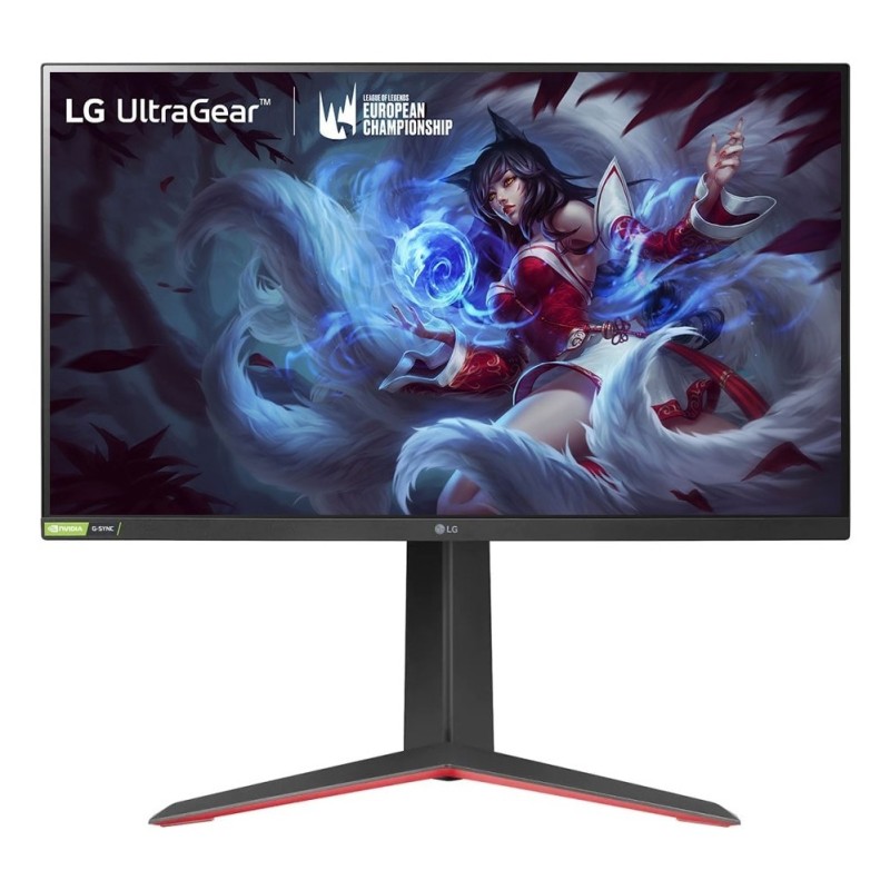 LG 27GP850P-B écran plat de PC 68,6 cm (27") 2560 x 1440 pixels 2K LED Noir, Rouge