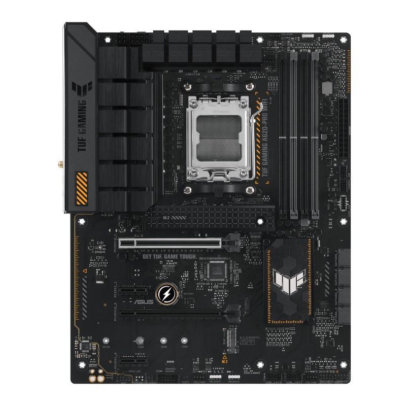 ASUS TUF GAMING A620-PRO WIFI AMD A620 Emplacement AM5 ATX