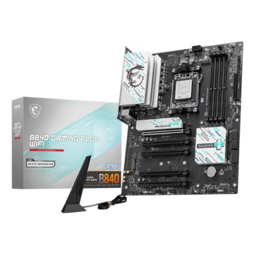 MSI B840 GAMING PLUS WIFI carte mère AMD B840 Emplacement AM5 ATX