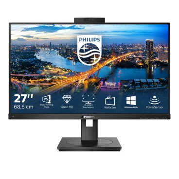 Philips B Line 275B1H 00 écran plat de PC 68,6 cm (27") 2560 x 1440 pixels 2K Ultra HD LED Noir