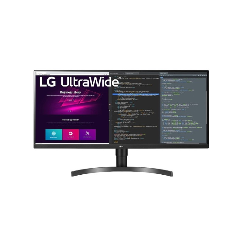 LG 34WN750P-B écran plat de PC 86,4 cm (34") 3440 x 1440 pixels UltraWide Quad HD Noir