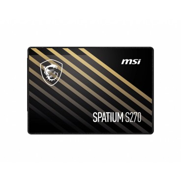 MSI SPATIUM S270 SATA 2.5 240GB disque SSD 240 Go 2.5" Série ATA III 3D NAND