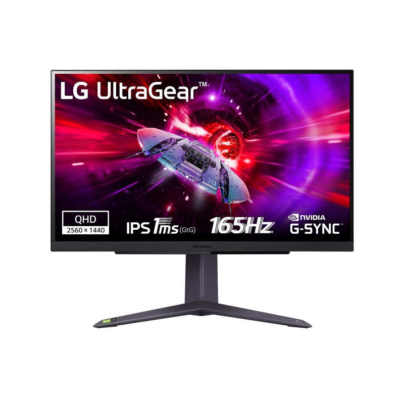 LG 27GR75Q-B écran plat de PC 68,6 cm (27") 2560 x 1440 pixels Quad HD Noir