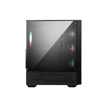 MSI MAG FORGE 112R unité centrale Midi Tower Noir, Transparent