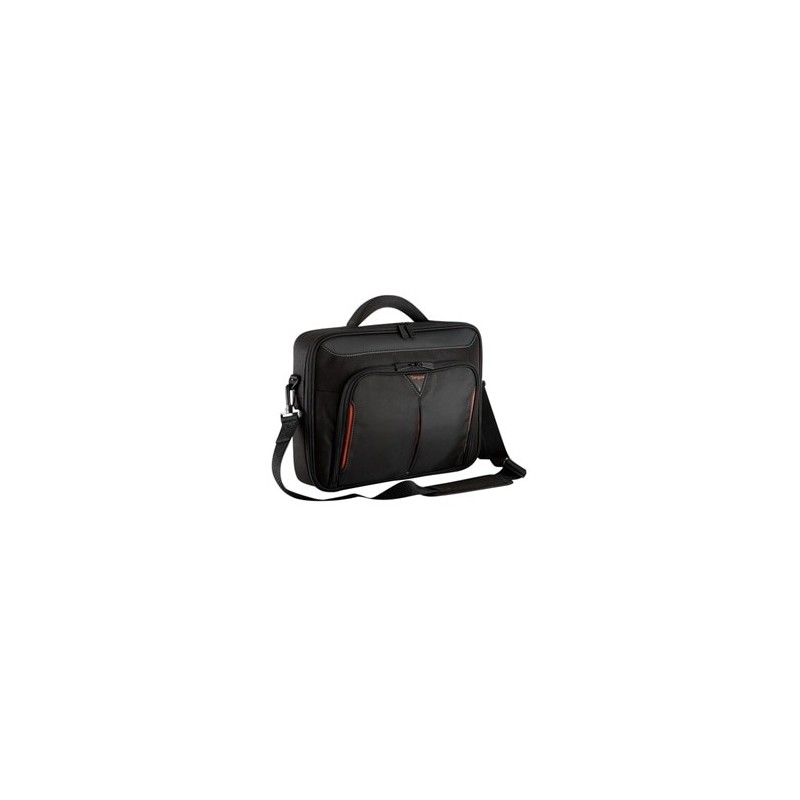 DELL Classic+ 35,6 cm (14") Malette Noir, Rouge