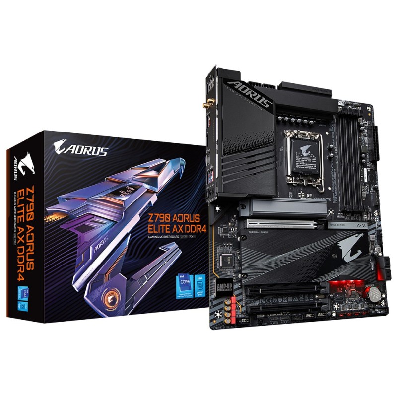 GIGABYTE Z790 AORUS ELITE AX DDR4 carte mère Intel Z790 LGA 1700 ATX