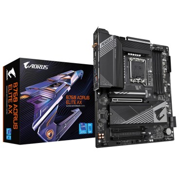 GIGABYTE B760 AORUS ELITE AX carte mère Intel B760 LGA 1700 ATX