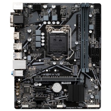 GIGABYTE H410M H V2 carte mère Intel H410 LGA 1200 (Socket H5) micro ATX