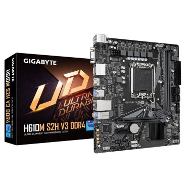 GIGABYTE H610M S2H V3 DDR4 carte mère Intel H610 Express LGA 1700 micro ATX