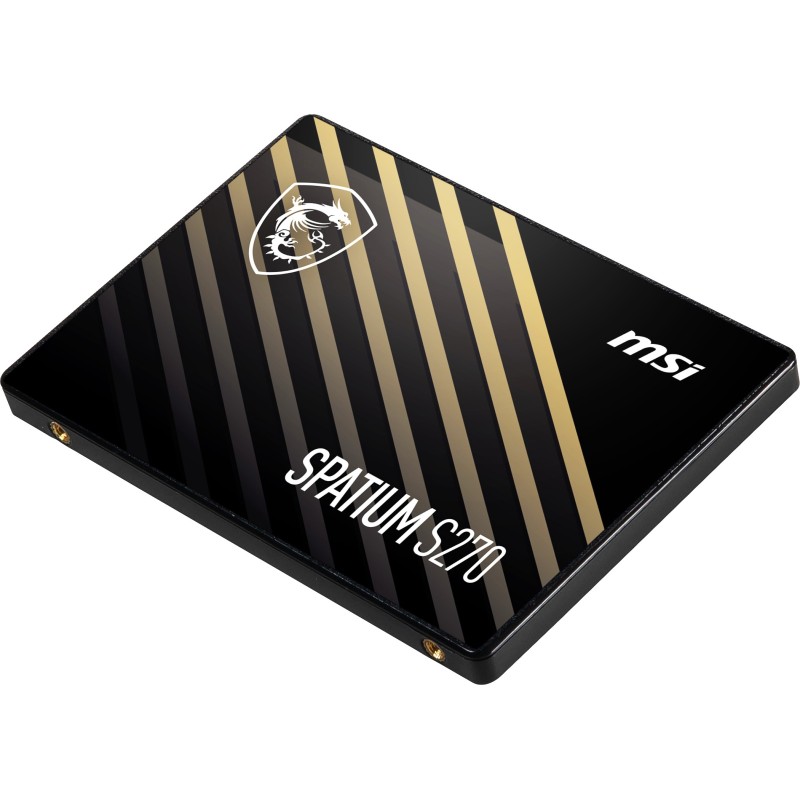 MSI SPATIUM S270 SATA 2.5 480GB disque SSD 480 Go 2.5" Série ATA III 3D NAND