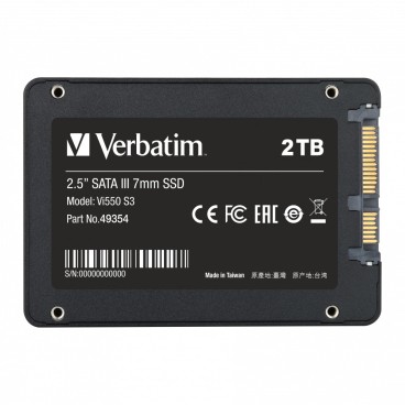 Verbatim Vi550 S3 2 To 2.5" Série ATA III