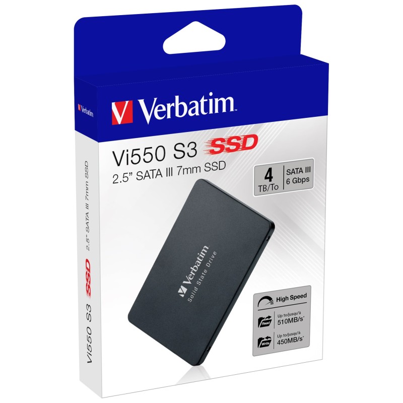 Verbatim Vi550 S3 4 To 2.5" Série ATA III 3D NAND