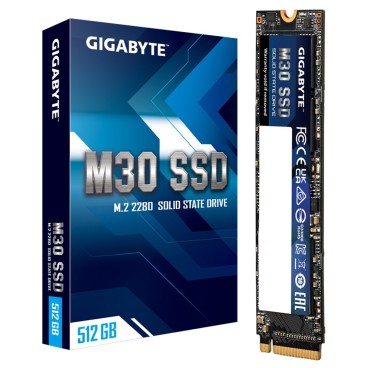 GIGABYTE M30 512 Go M.2 PCI Express 3.0 NVMe 3D TLC NAND