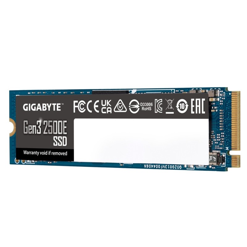 GIGABYTE Gen3 2500E SSD 500GB 500 Go M.2 PCI Express 3.0 NVMe