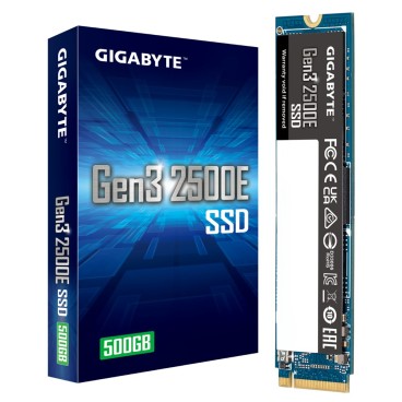 GIGABYTE Gen3 2500E SSD 500GB 500 Go M.2 PCI Express 3.0 NVMe