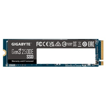 GIGABYTE Gen3 2500E SSD 500GB 500 Go M.2 PCI Express 3.0 NVMe