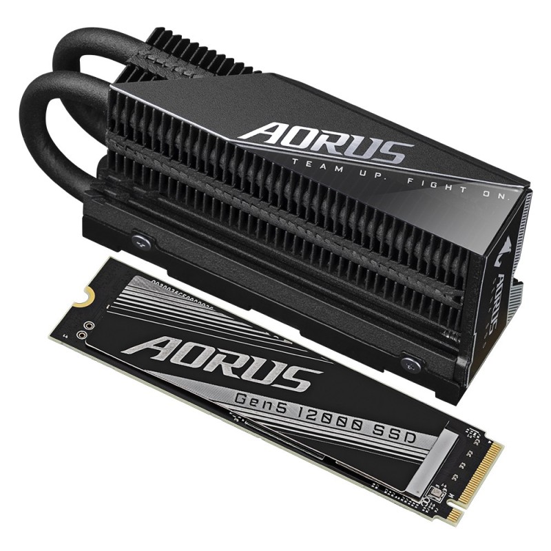 GIGABYTE AORUS Gen5 12000 2 To M.2 PCI Express 5.0 NVMe 3D TLC NAND