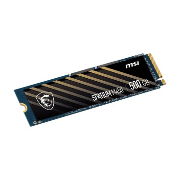 MSI SPATIUM M450 PCIe 4.0 NVMe M.2 500GB 500 Go PCI Express 4.0 3D NAND