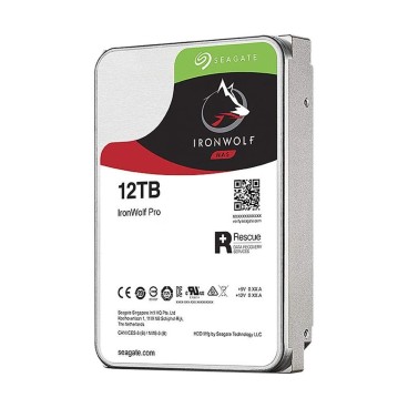 Seagate IronWolf Pro disque dur 12 To 7200 tr min 256 Mo 3.5" Série ATA III