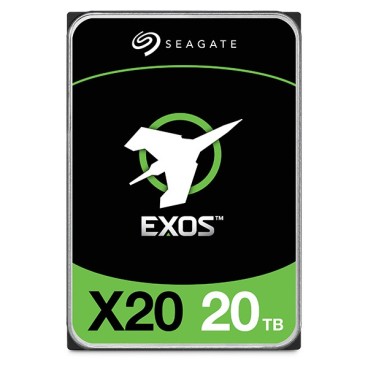 Seagate Enterprise Exos X20 disque dur 20 To 7200 tr min 3.5" Série ATA III