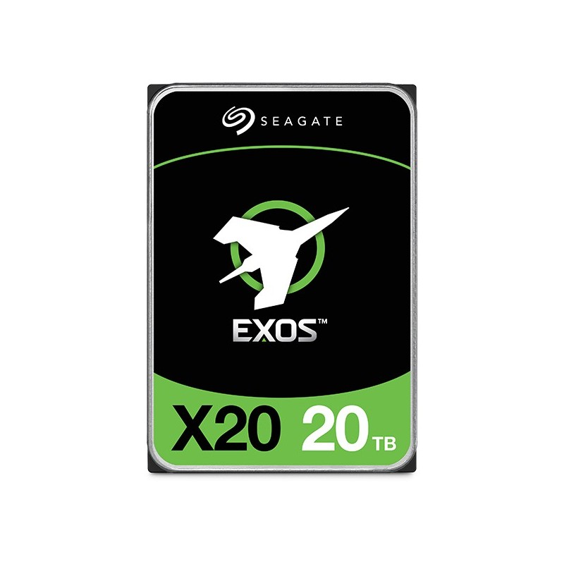 Seagate Enterprise Exos X20 disque dur 20 To 7200 tr min 3.5" Série ATA III