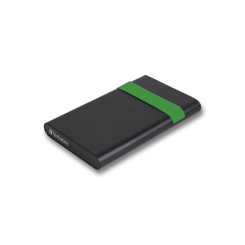 Verbatim 53111 disque dur externe 512 Go 5400 tr min 2.5" Micro-USB B 2.0 3.2 Gen 1 (3.1 Gen 1) Noir, Vert