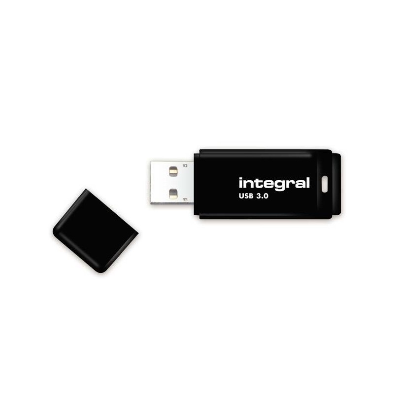 Integral BLACK 3.0 lecteur USB flash 64 Go USB Type-A 3.2 Gen 1 (3.1 Gen 1) Noir