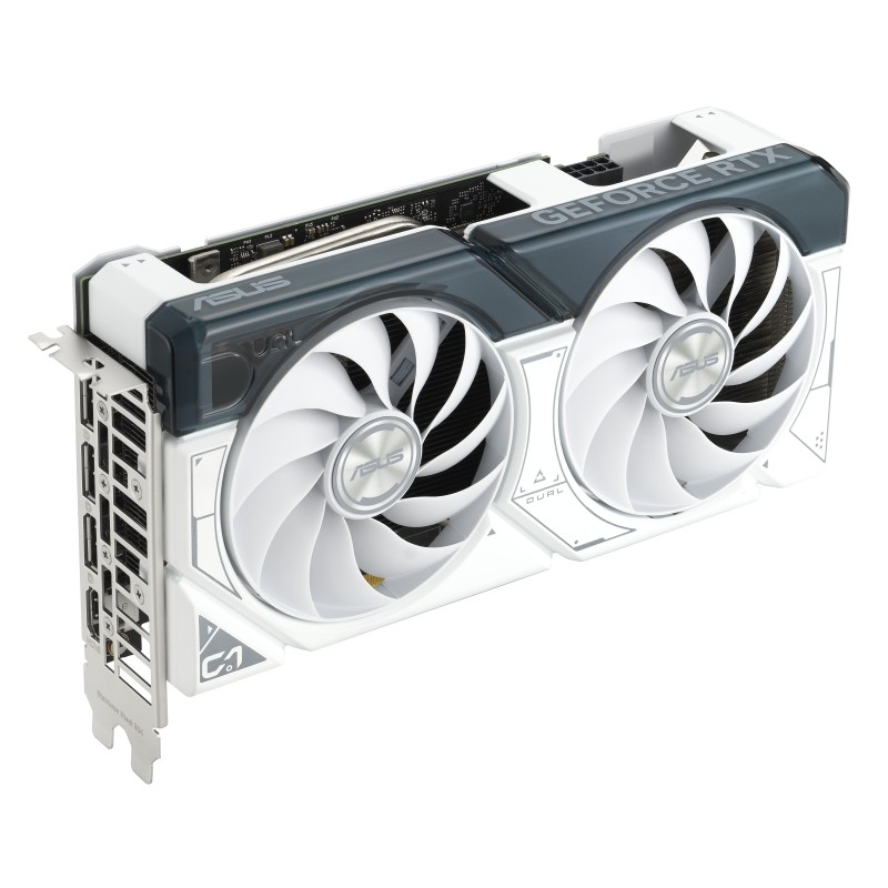 ASUS Dual -RTX4060TI-O8G-WHITE NVIDIA GeForce RTX 4060 Ti 8 Go GDDR6