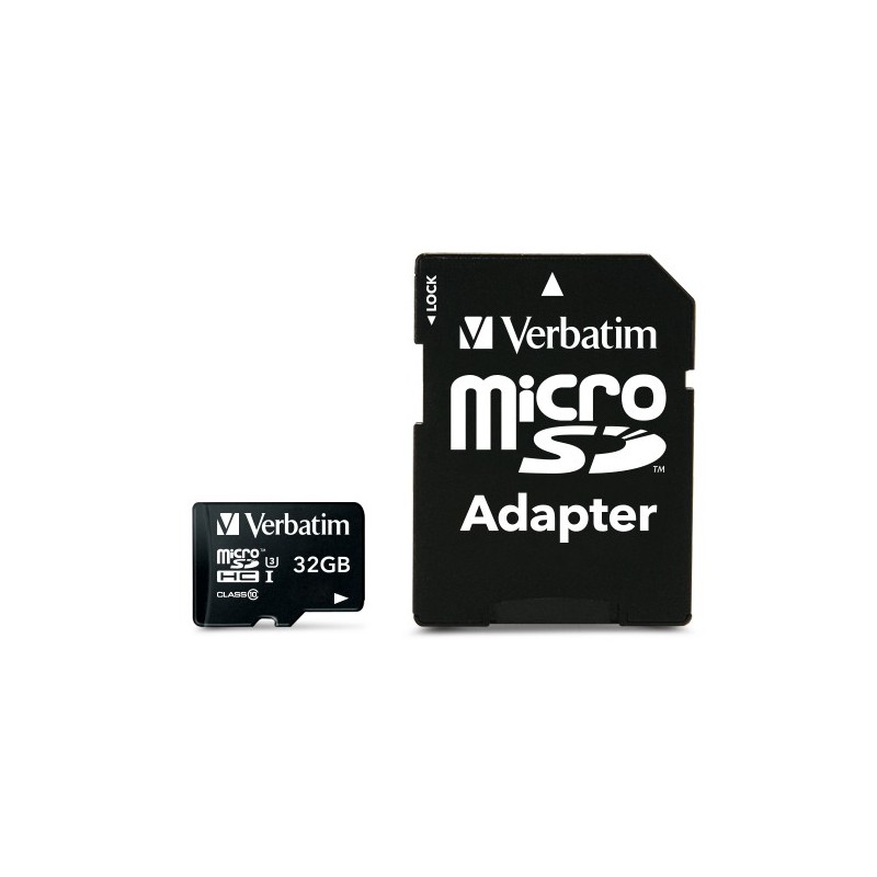 Verbatim Pro 32 Go MicroSDHC UHS Classe 10