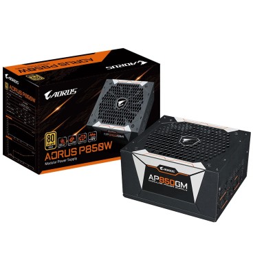 GIGABYTE AP850GM unité d'alimentation d'énergie 850 W 20+4 pin ATX ATX Noir