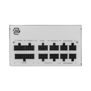 MSI MAG A850GL PCIE5 WHITE unité d'alimentation d'énergie 850 W 20+4 pin ATX ATX Blanc