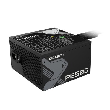 GIGABYTE GP-P650G unité d'alimentation d'énergie 650 W 20+4 pin ATX ATX Noir